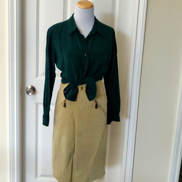 Vintage Silk blouse - Picture 1 of 5